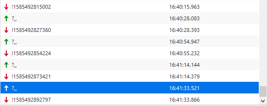 Firefox debugger ping pong