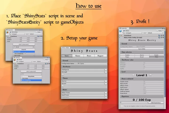 How to use: place the script, set up your game, profit