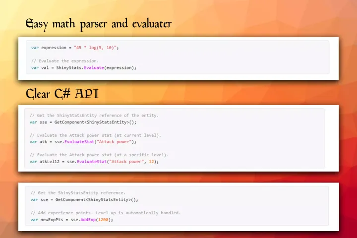 Easy math parser and evaluator, with a clear C# API