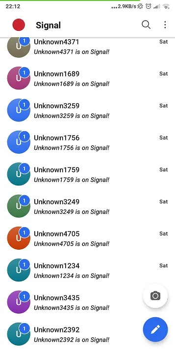 Signal new users